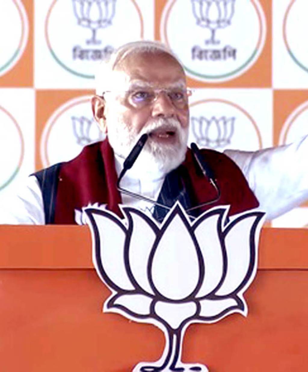 TMC betrayed the sisters of Bengal in collaboration with Congress  Modi